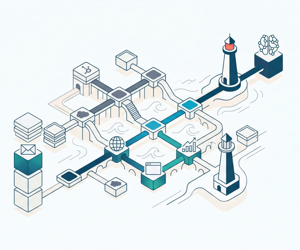 Full complexity of the modern tech stack